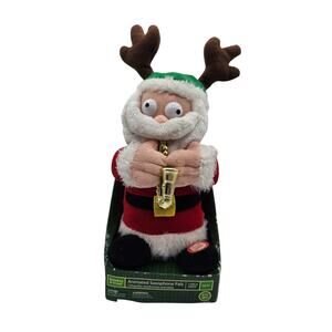 1985 HOLIDAY TIME ANIMATED SAXOPHONE PALS SANTA XMAS VTG RARE